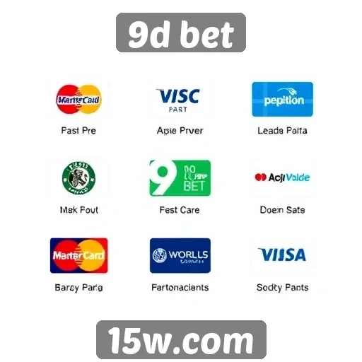 Métodos de pagamento disponíveis no 9d bet